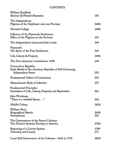 The Christian History of the Constitution of the United States of America:  Christian Self-Government - Principled Academy